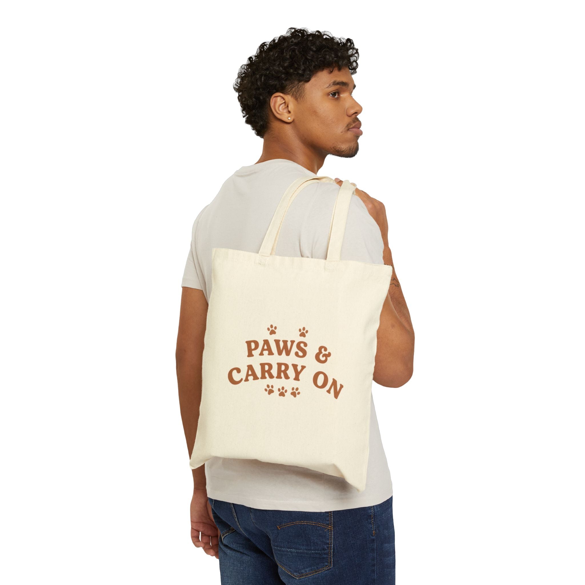 Paws & Carry On Tote Bag