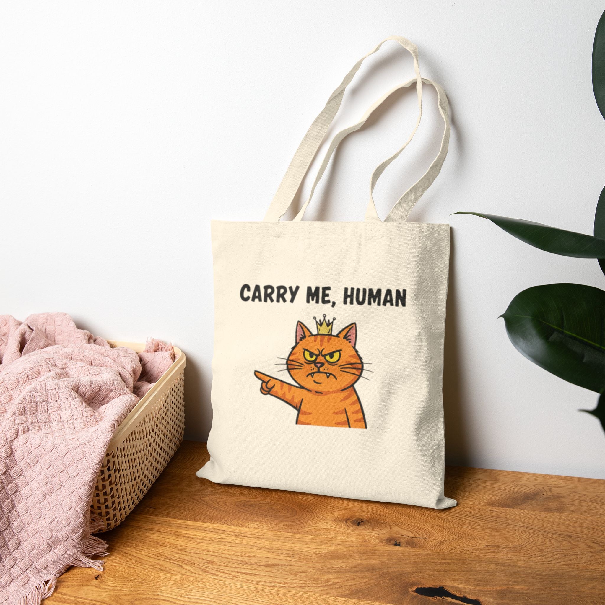 Carry Me, Human Tote Bag