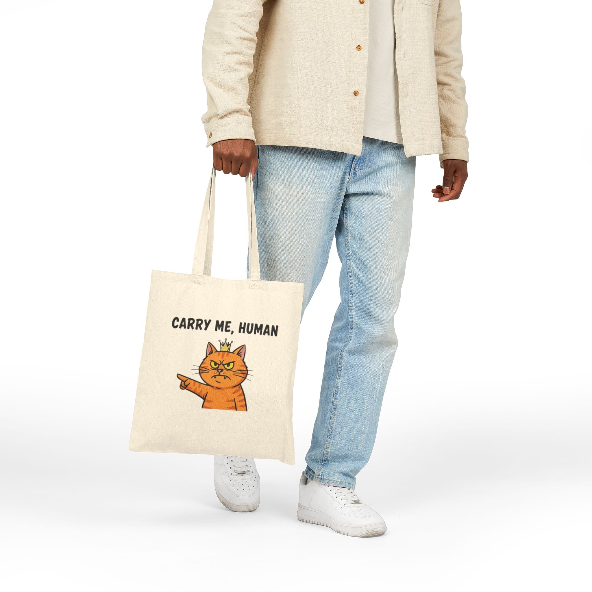 Carry Me, Human Tote Bag