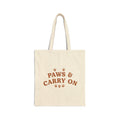 Paws & Carry On Tote Bag