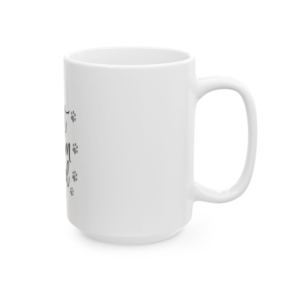 Cat Mom Fuel Ceramic Mug, (11oz, 15oz)